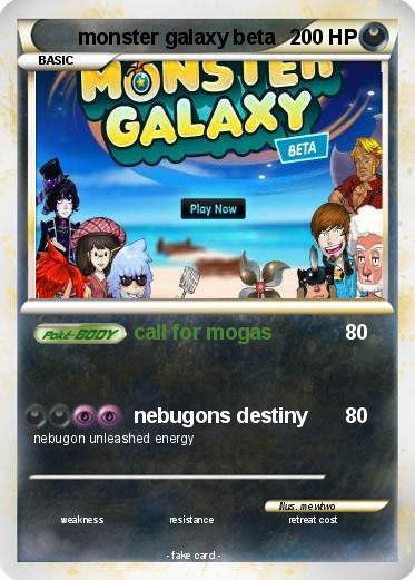 Pokemon monster galaxy beta