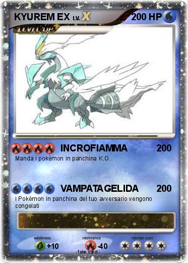Pokemon KYUREM EX