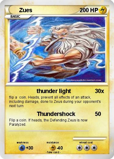 Pokemon Zues