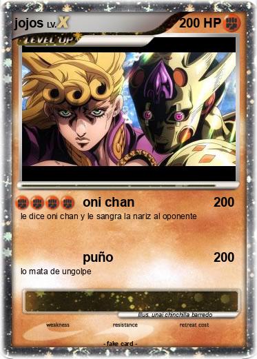 Pokemon jojos