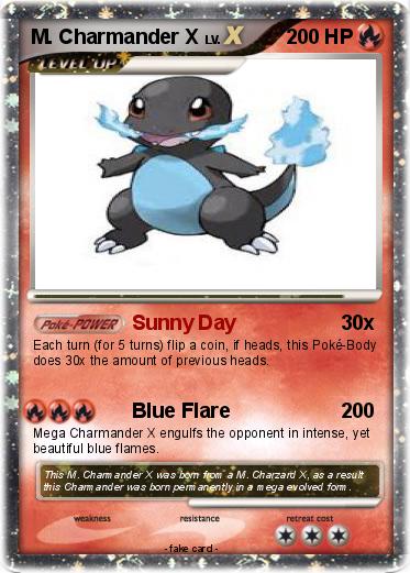 Pokemon M. Charmander X
