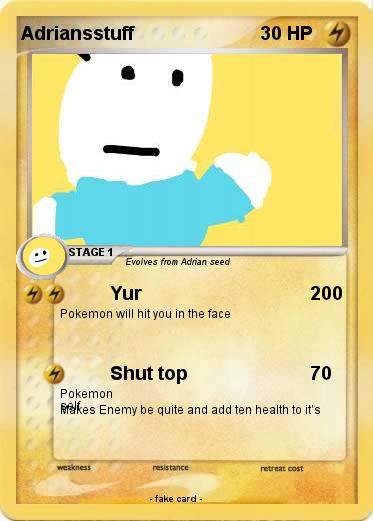 Pokemon Adriansstuff