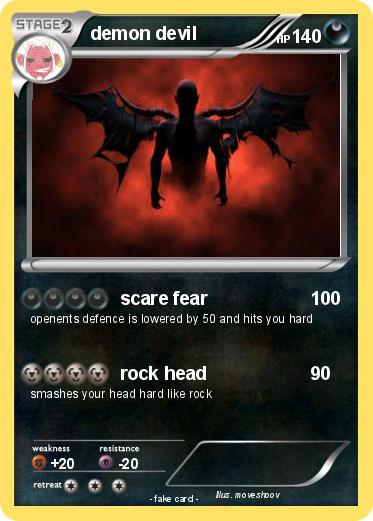 Pokemon demon devil
