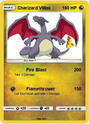 Pokemon Charizard VMax