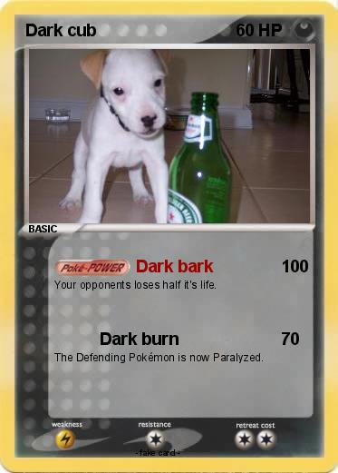 Pokemon Dark cub