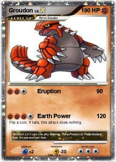 Pokemon Groudon