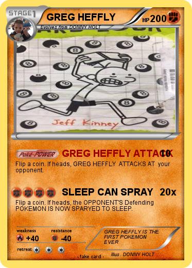 Pokemon GREG HEFFLY