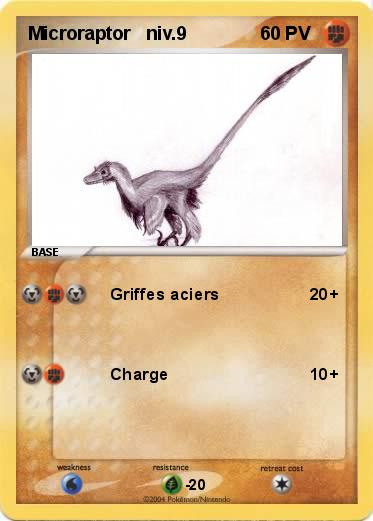 Pokemon Microraptor   niv.9