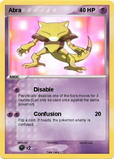 Pokemon Abra