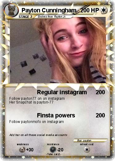 Pokemon Payton Cunningham