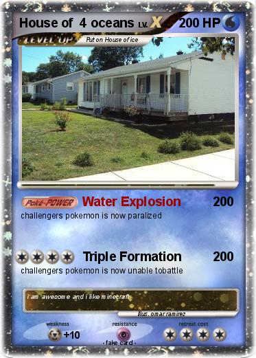 Pokemon House of  4 oceans