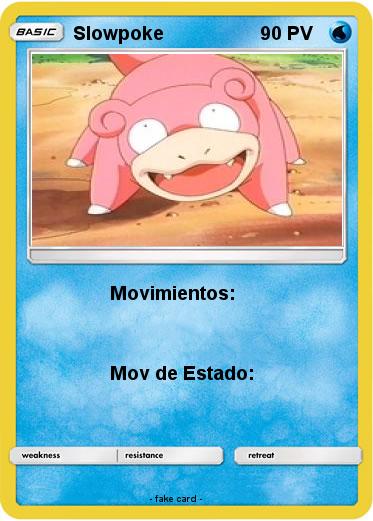 Pokemon Slowpoke