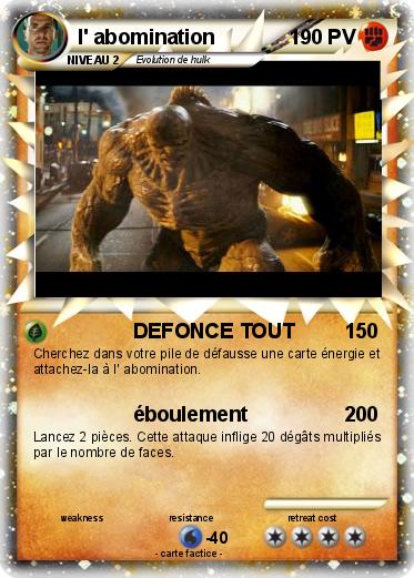 Pokemon l' abomination