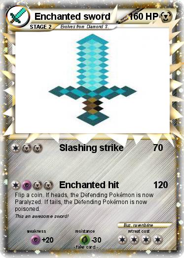 Pokemon Enchanted sword