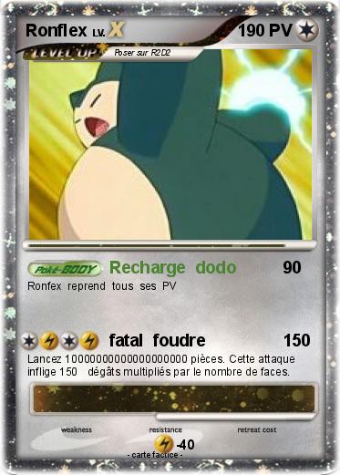 Pokemon Ronflex