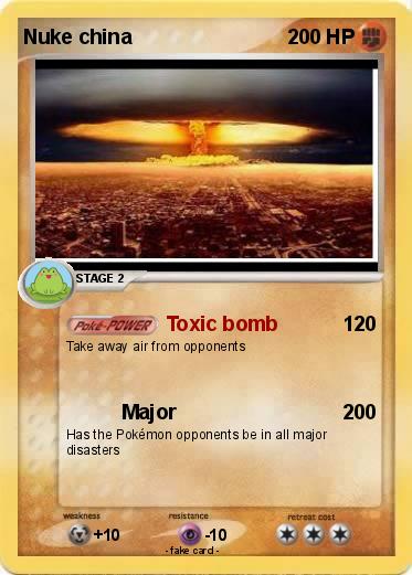 Pokemon Nuke china
