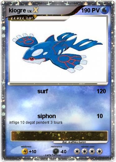 Pokemon kiogre