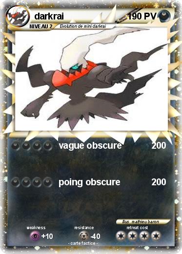 Pokemon darkrai