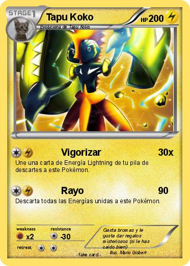 Pokemon Tapu Koko