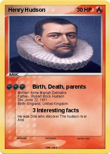 Pokemon Henry Hudson