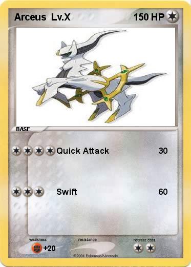 Pokemon Arceus  Lv.X