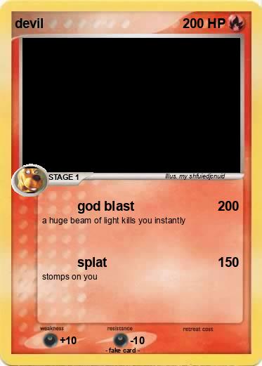Pokemon devil