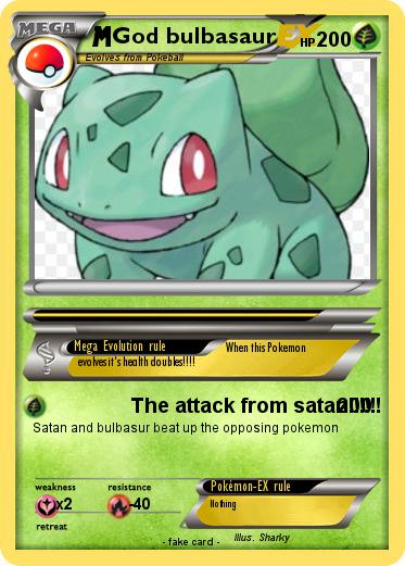 Pokemon God bulbasaur