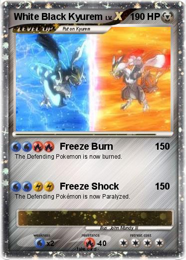 Pokemon White Black Kyurem