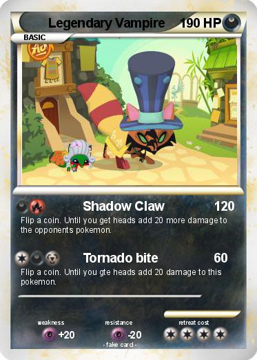 Pokemon Legendary Vampire