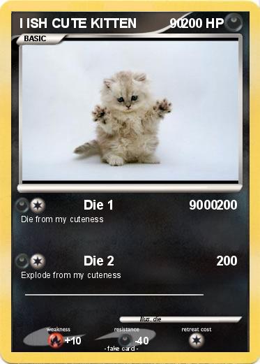 Pokemon I ISH CUTE KITTEN         90