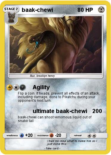 Pokemon baak-chewi