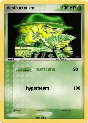 Pokemon destructor ex