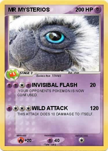 Pokemon MR MYSTERIOS