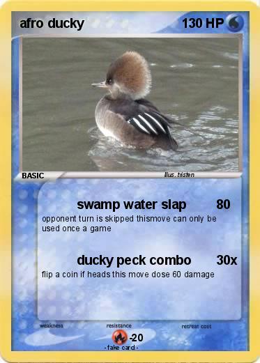 Pokemon afro ducky