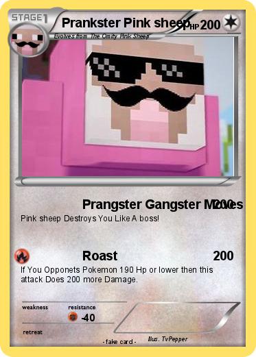 Pokemon Prankster Pink sheep