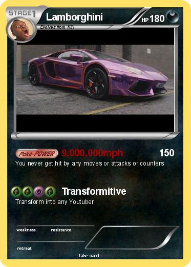 Pokemon Lamborghini
