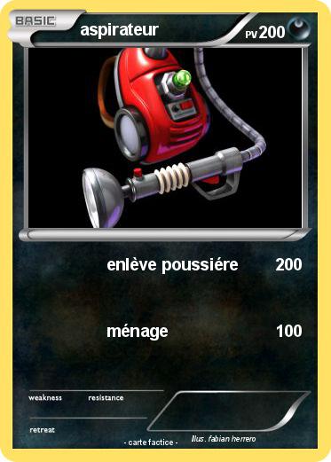 Pokemon aspirateur