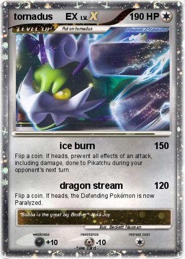 Pokemon tornadus     EX