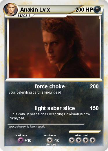Pokemon Anakin Lv x