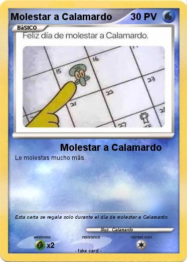 Pokemon Molestar a Calamardo