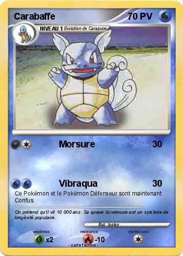 Pokemon Carabaffe