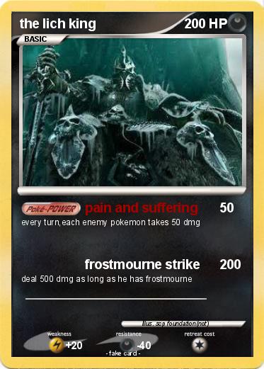 Pokemon the lich king