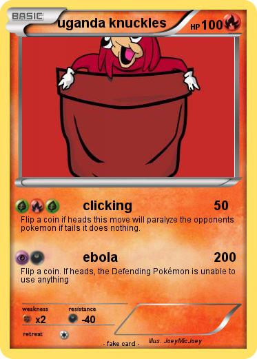 Pokemon uganda knuckles