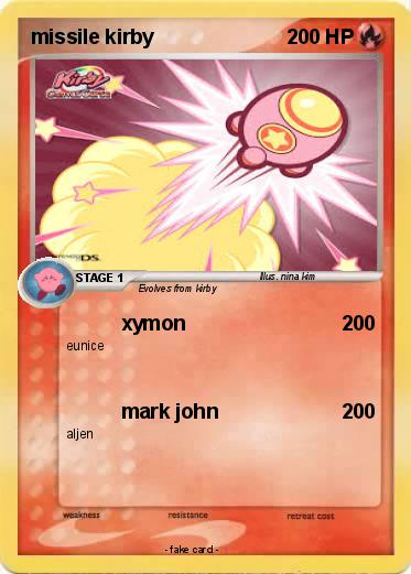 Pokemon missile kirby