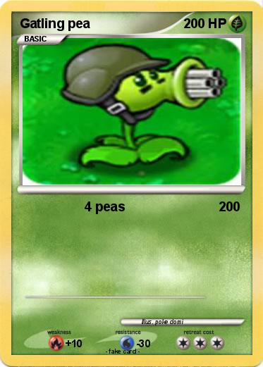 Pokemon Gatling pea