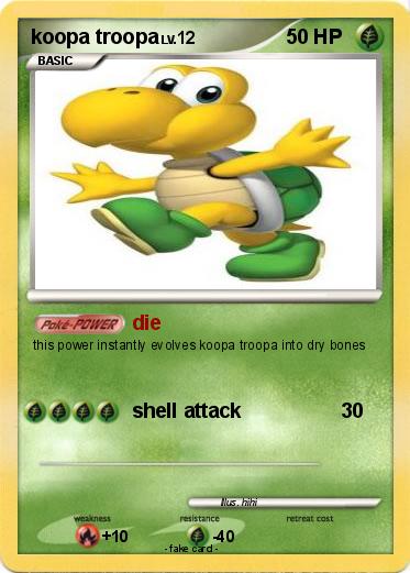 Pokemon koopa troopa