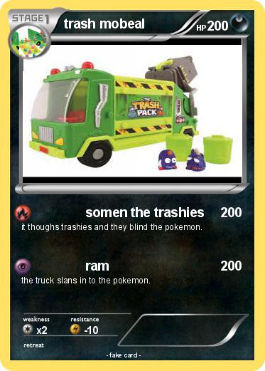 Pokemon trash mobeal