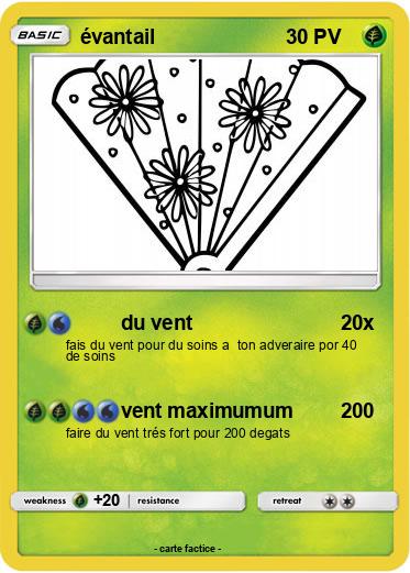Pokemon évantail