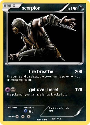 Pokemon scorpion