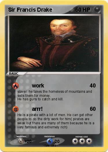 Pokemon Sir Francis Drake